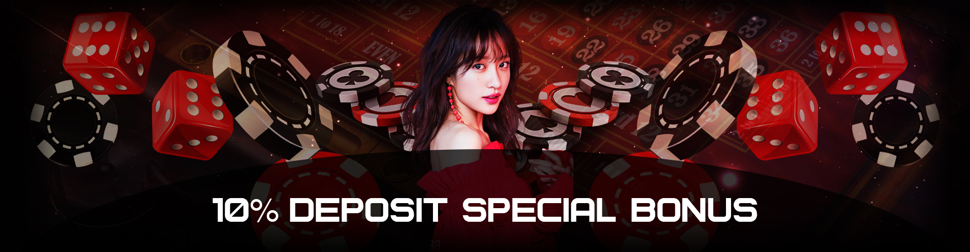 Online Casino Malaysia 10% DEPOSIT SPECIAL BONUS